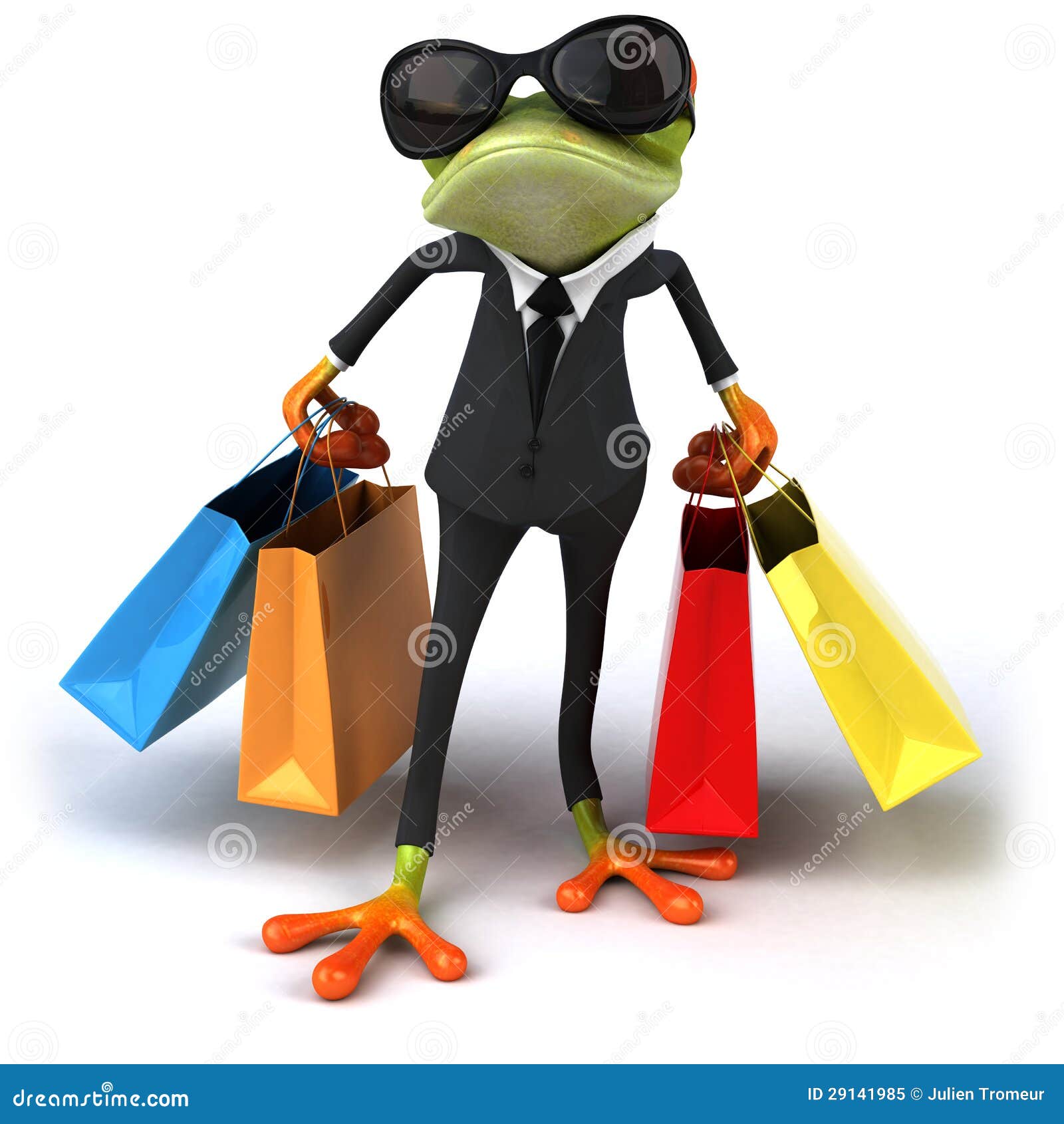 Business frog stock illustration. Illustration of toad 29141985