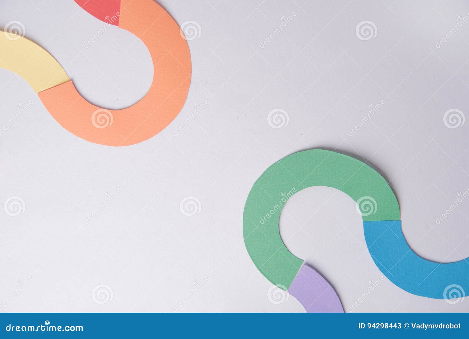 business graphics diagrama over grey table background.