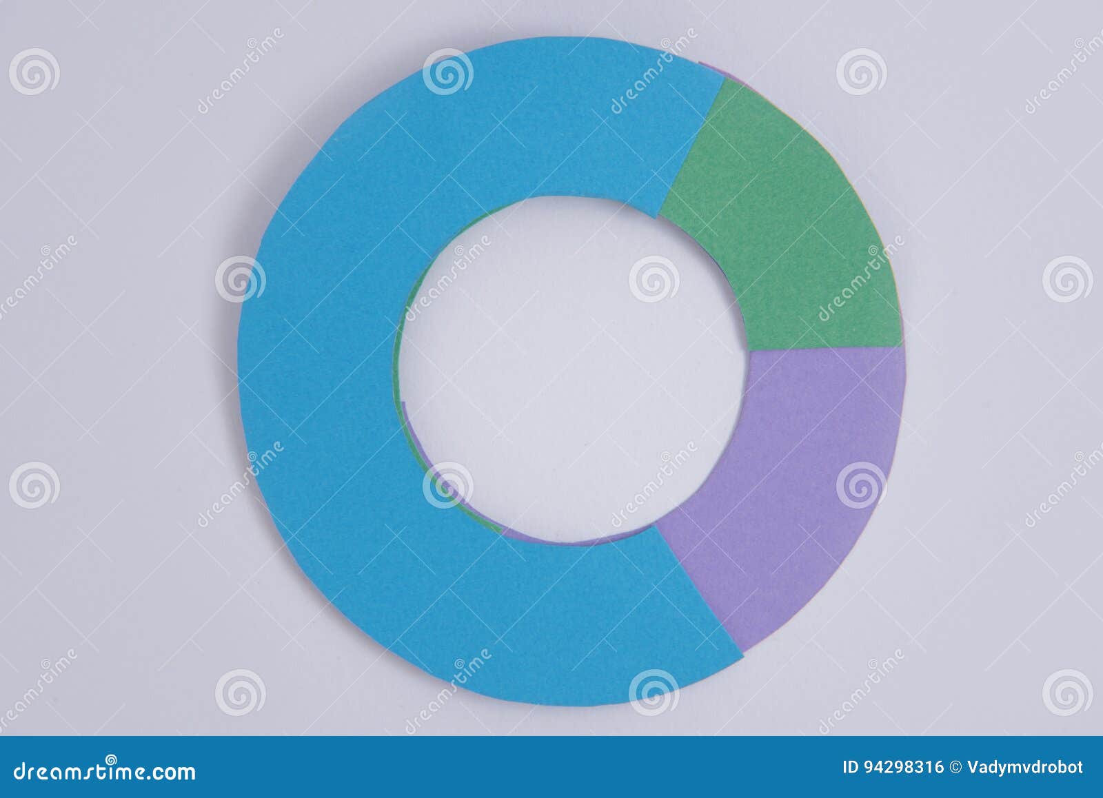 business graphics diagrama over grey table background.