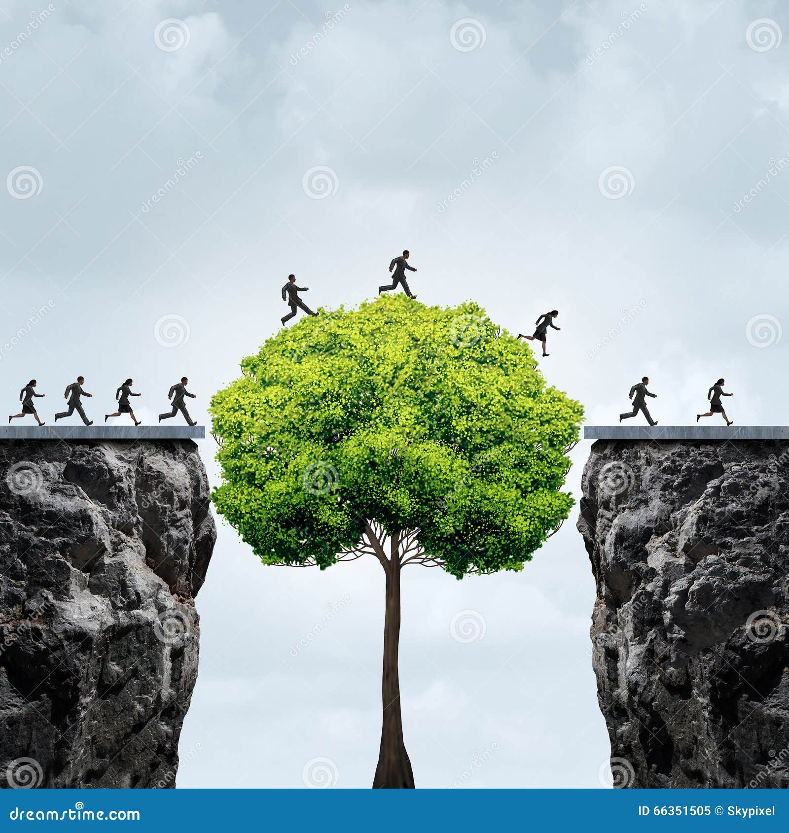 Business Growth Opportunity Stock Illustration - Illustration of