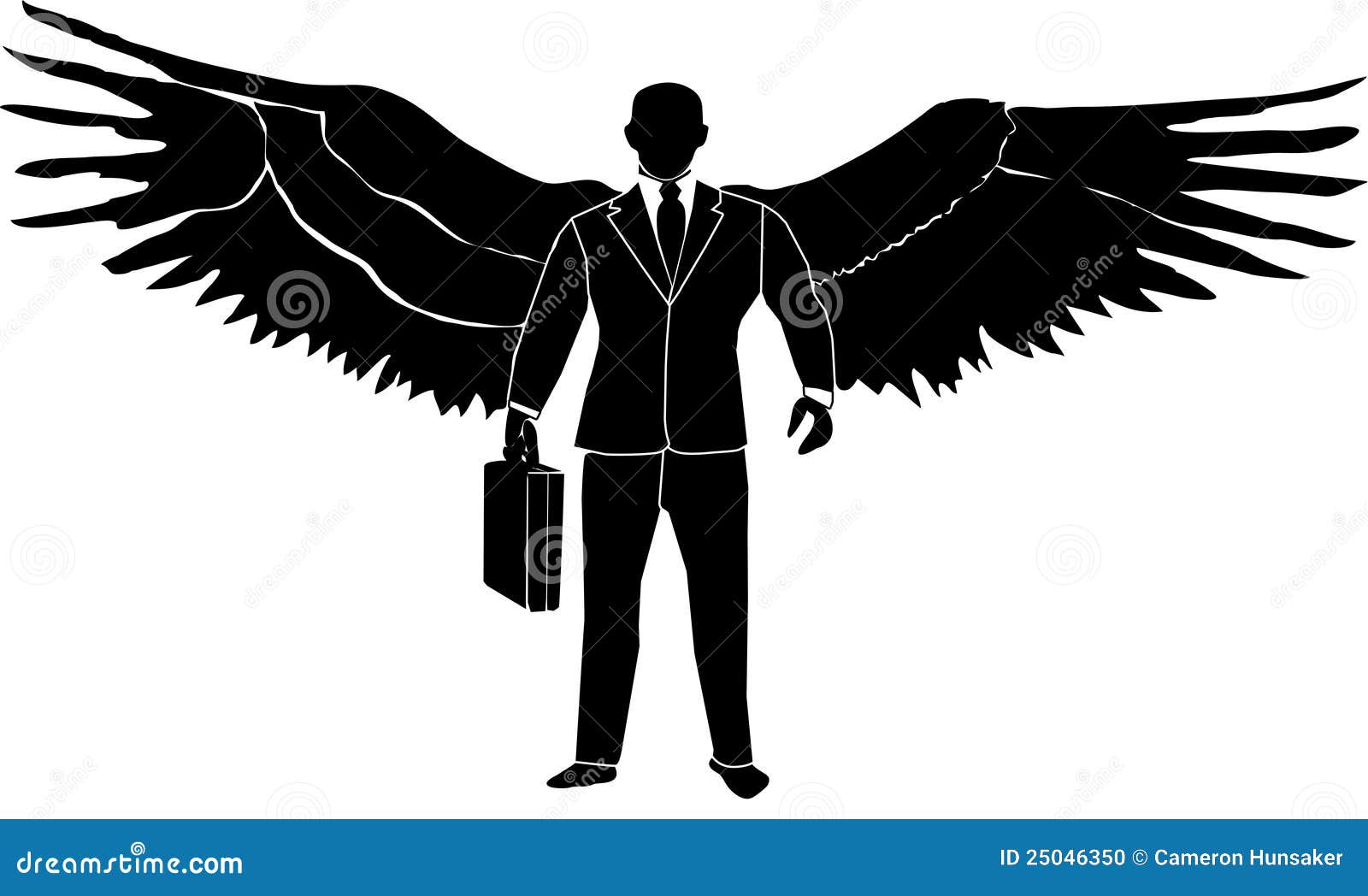 male guardian angel clipart