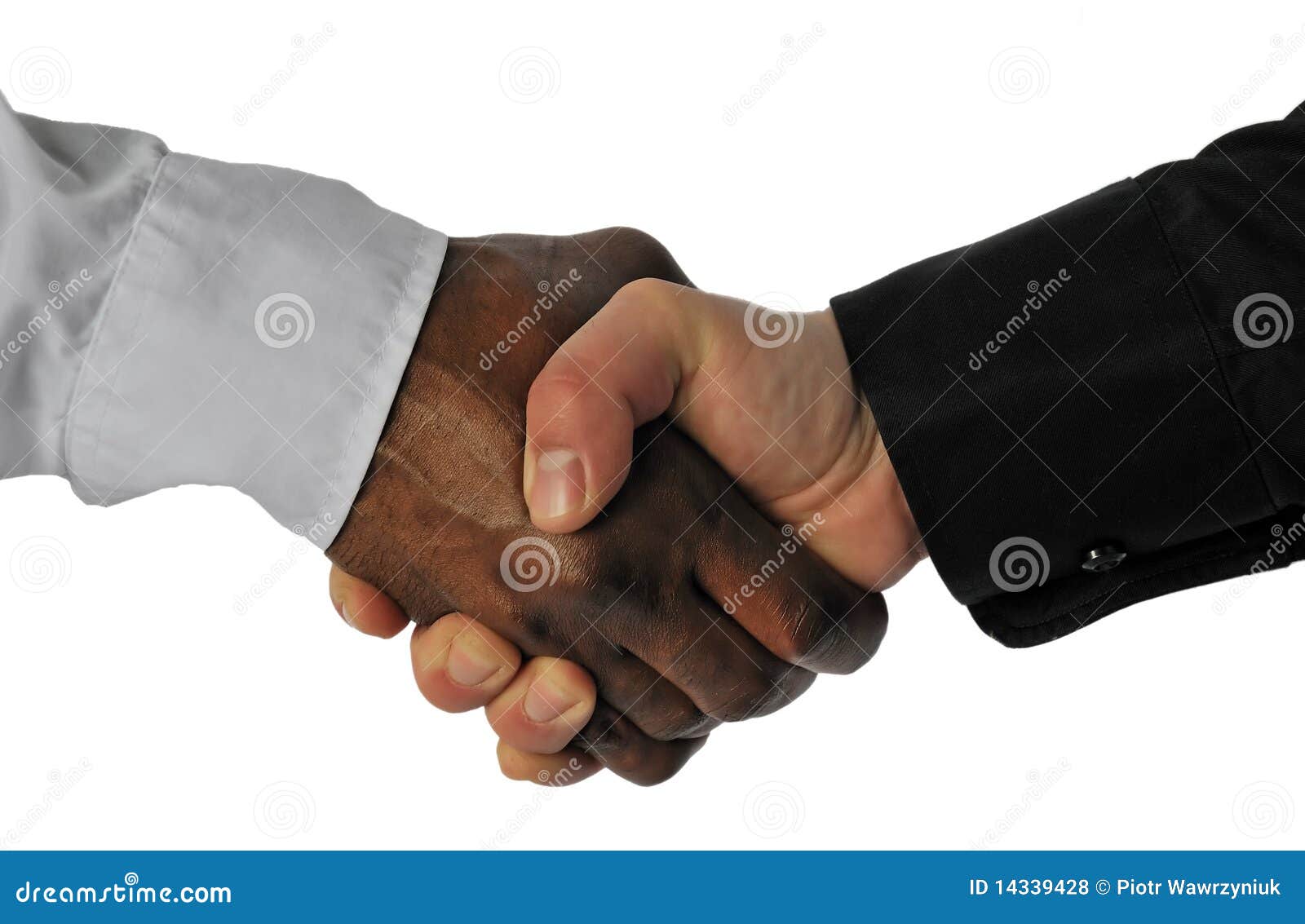 business hand shake