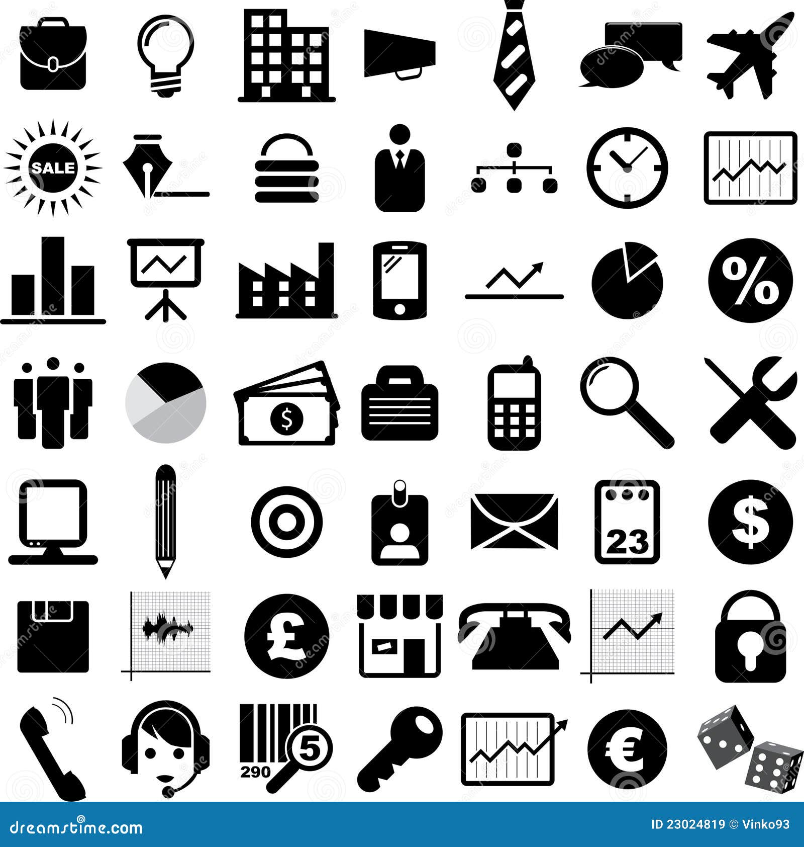 Set Of Business Icons, Such As Swipe Up, Business Hierarchy, Breathing