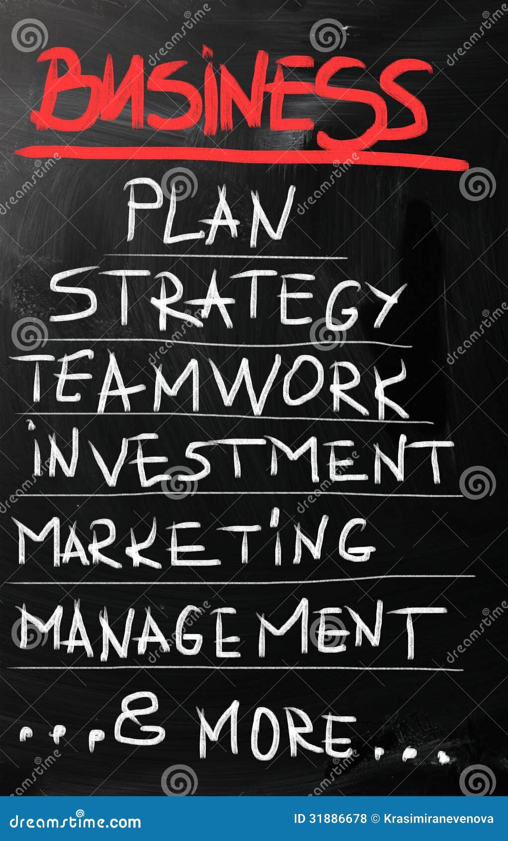 Business Ideas Handwritten with White Chalk on a Blackboard Stock Photo Image of connect
