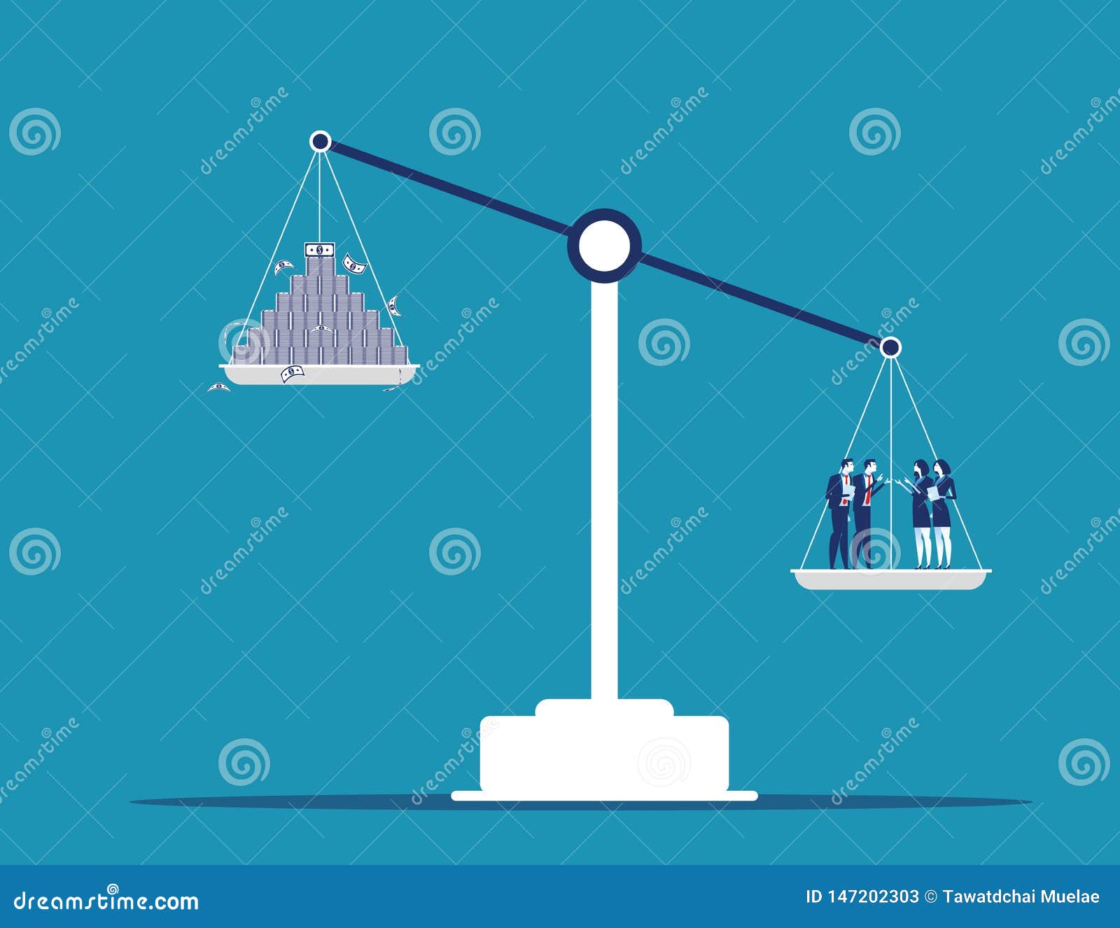 business and inflation to sustained increase. conept business  