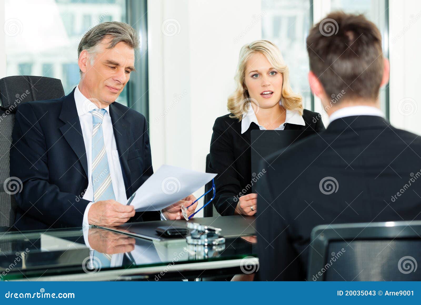 business - job interview
