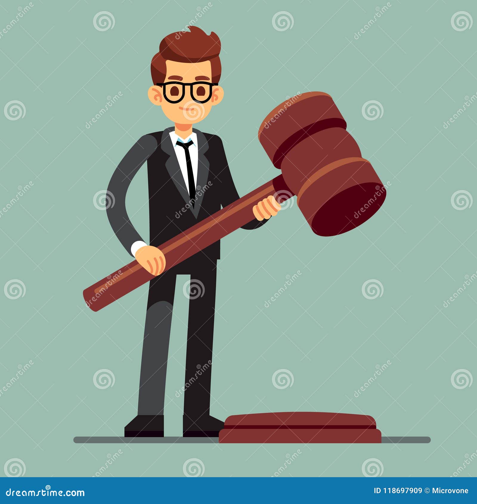 business lawyer holding wooden judge gavel. legal verdict, legislation authority  concept