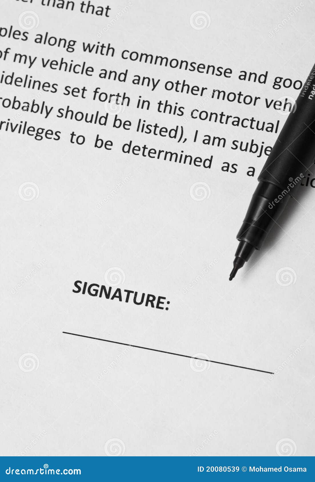 formal letter signature