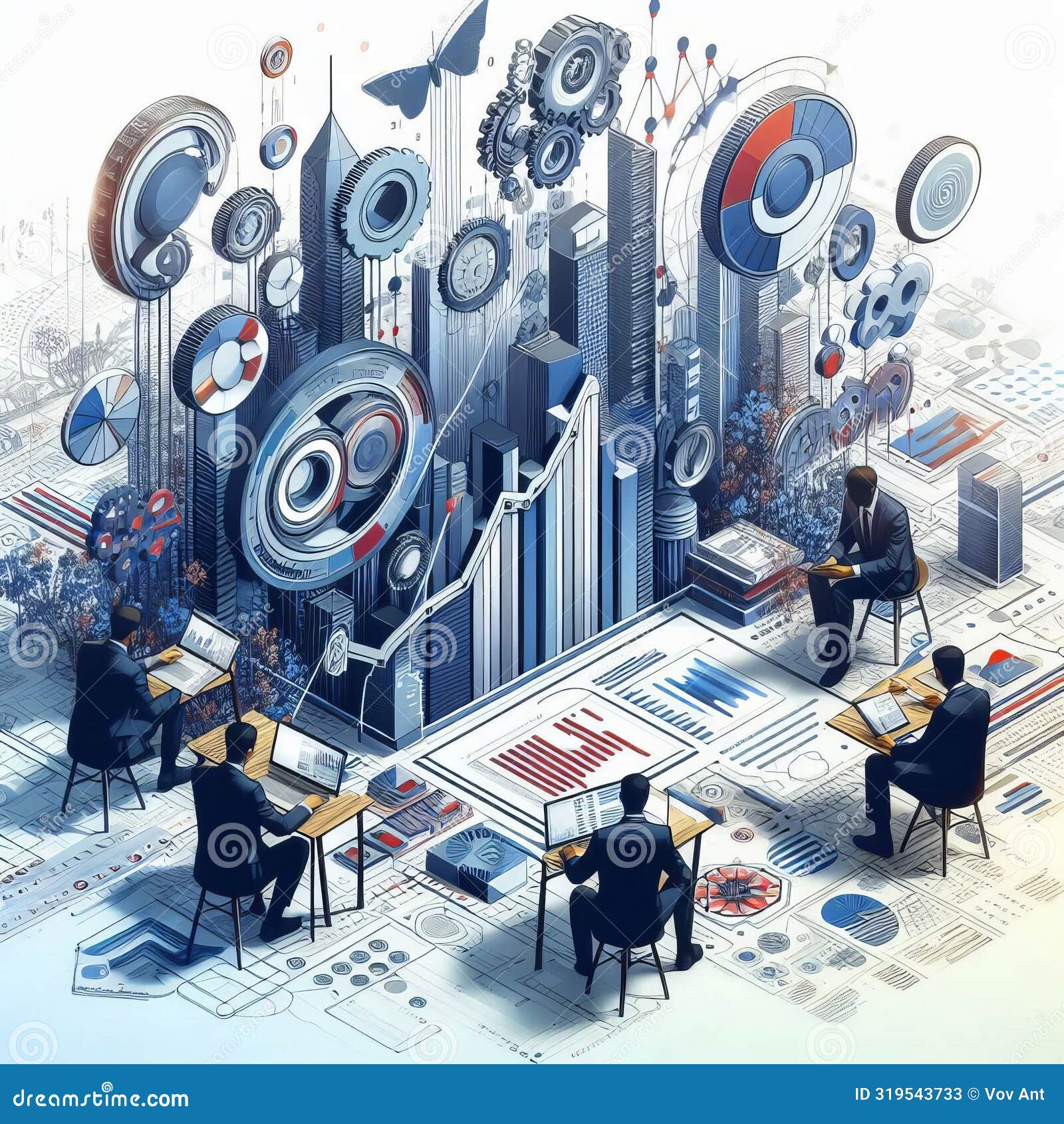 Business Letter Template A Standardized Format For Writing Pr Royalty