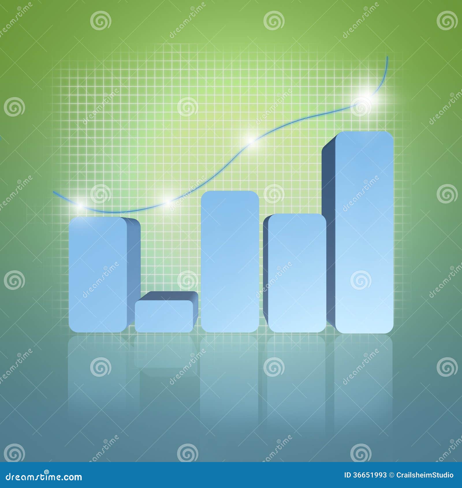 Business look success stock illustration. Illustration of analytic