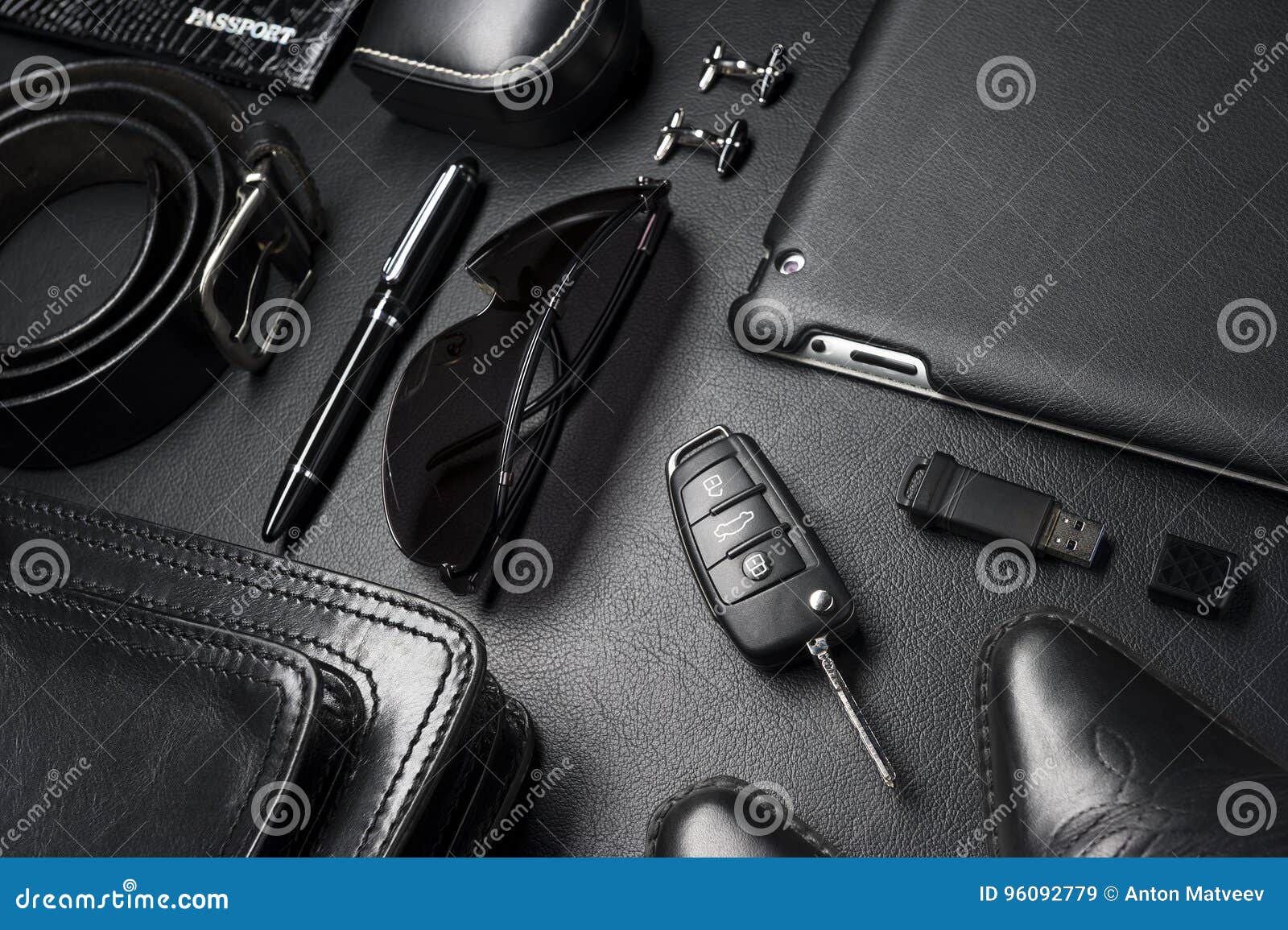 https://thumbs.dreamstime.com/z/business-man-accessories-style-gadgets-clothes-shoes-jewelry-other-luxury-businessman-objects-leather-black-background-96092779.jpg