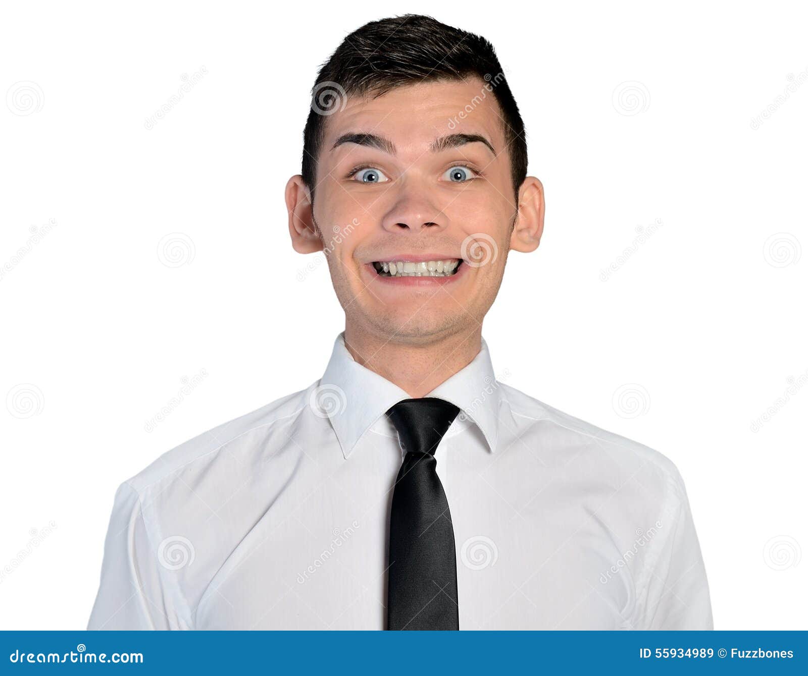 Business man big smile stock image. Image of cheerful 55934989