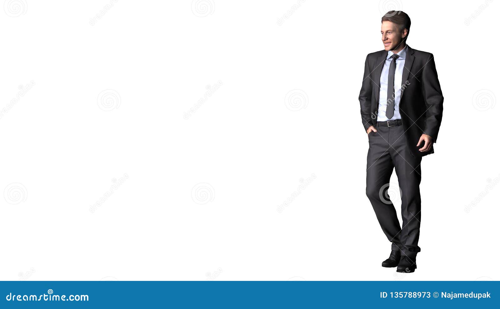 Happy Casual Man Standing Pose Smiling Stock Vector (Royalty Free)  1371163631 | Shutterstock