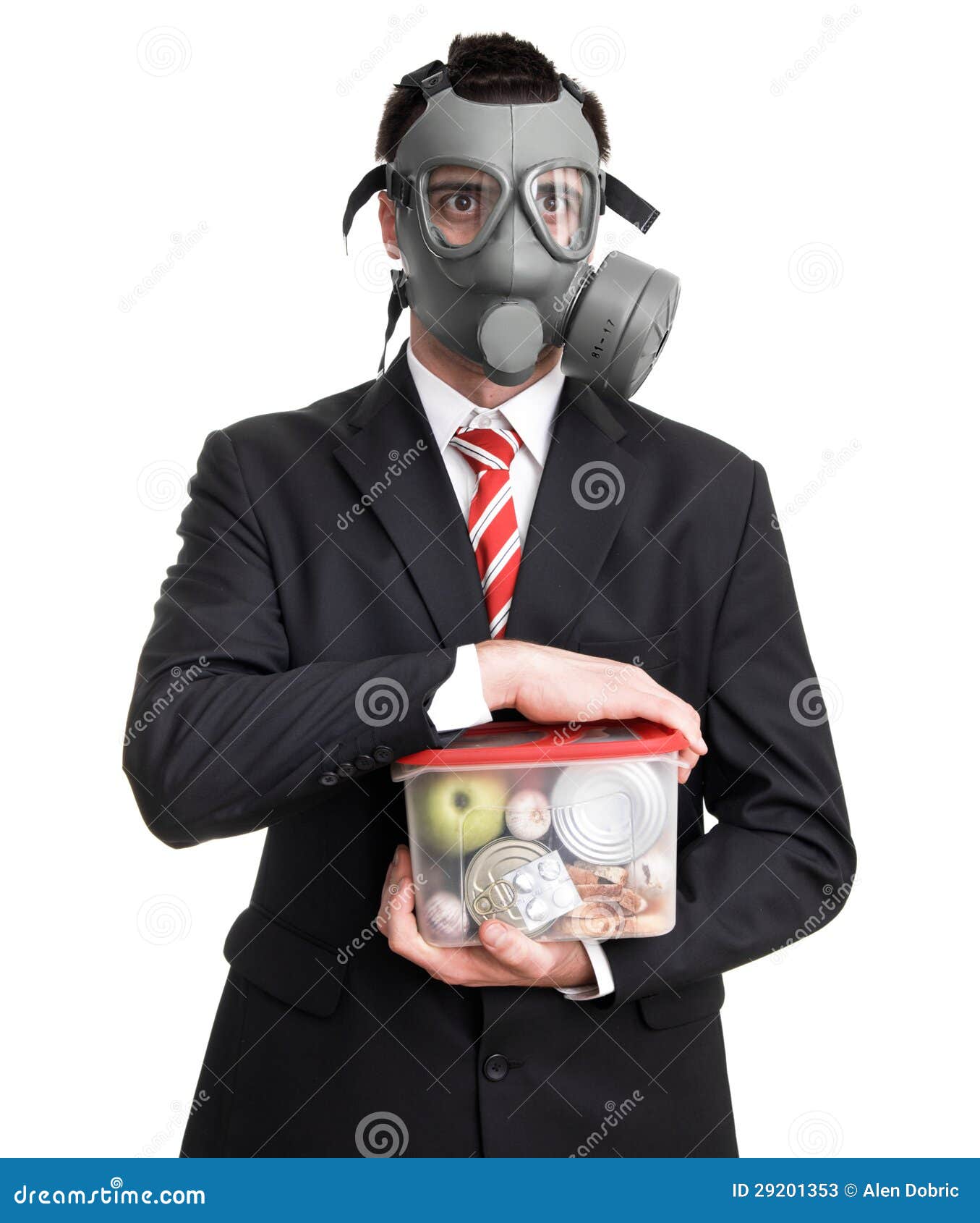 Business With Mask Business With Gas Mask Stock Image Image Of Business