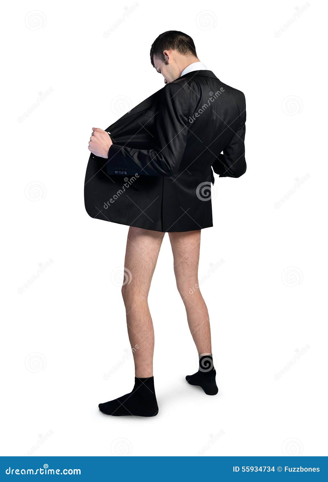 Business man without pants stock photo. Image of person 55934734