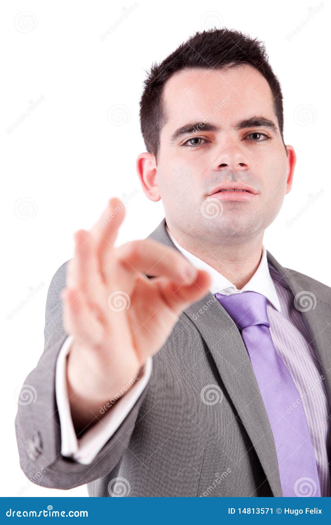 Business man signaling ok stock image. Image of person - 14813571