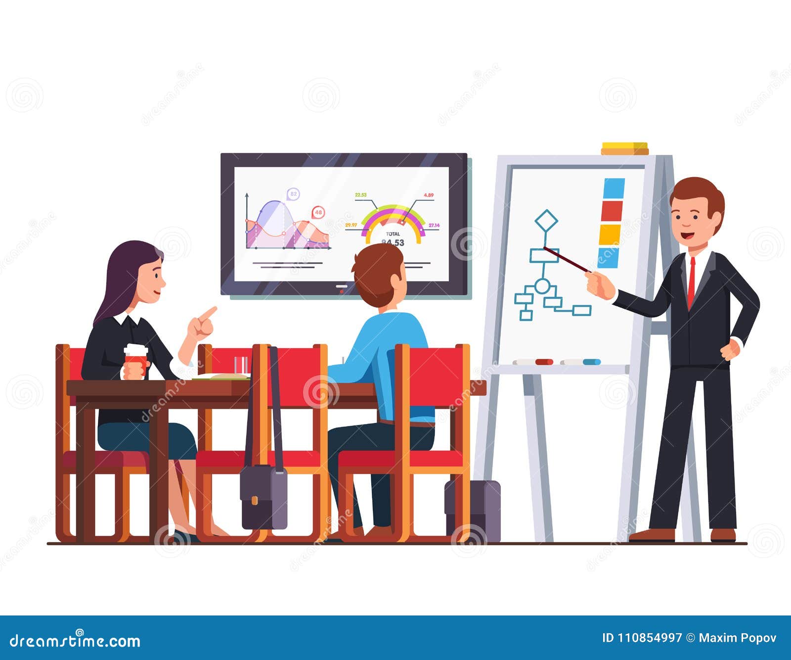 Giant Whiteboard Stock Illustrations – 30 Giant Whiteboard Stock  Illustrations, Vectors & Clipart - Dreamstime