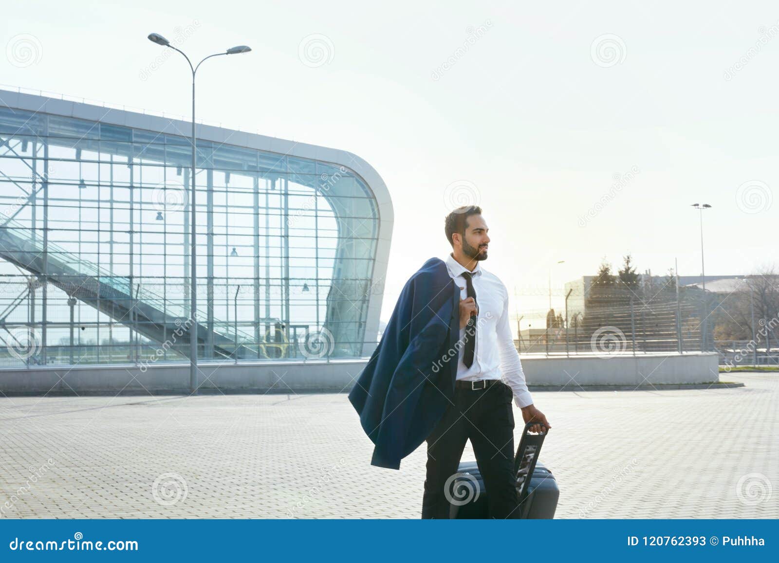business man travelling