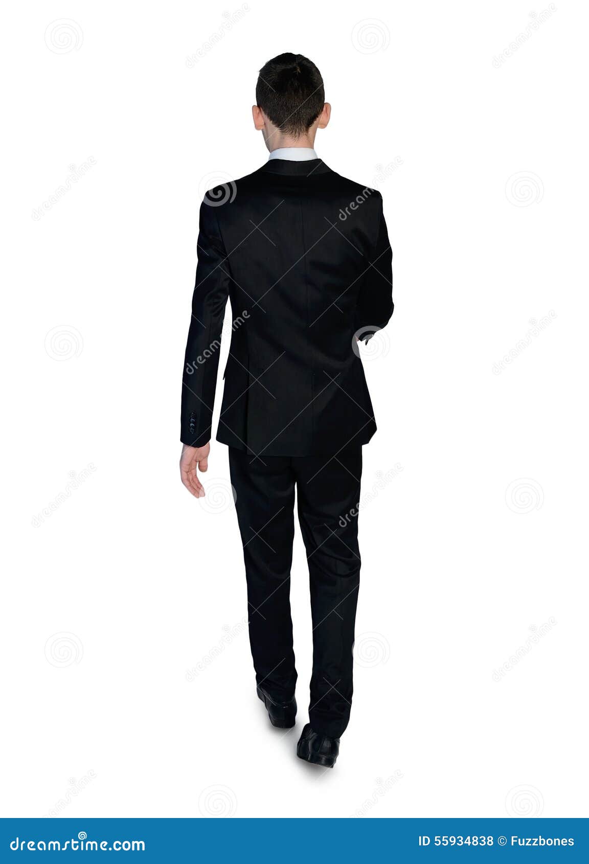 Business man walk away stock photo. Image of move, career - 55934838