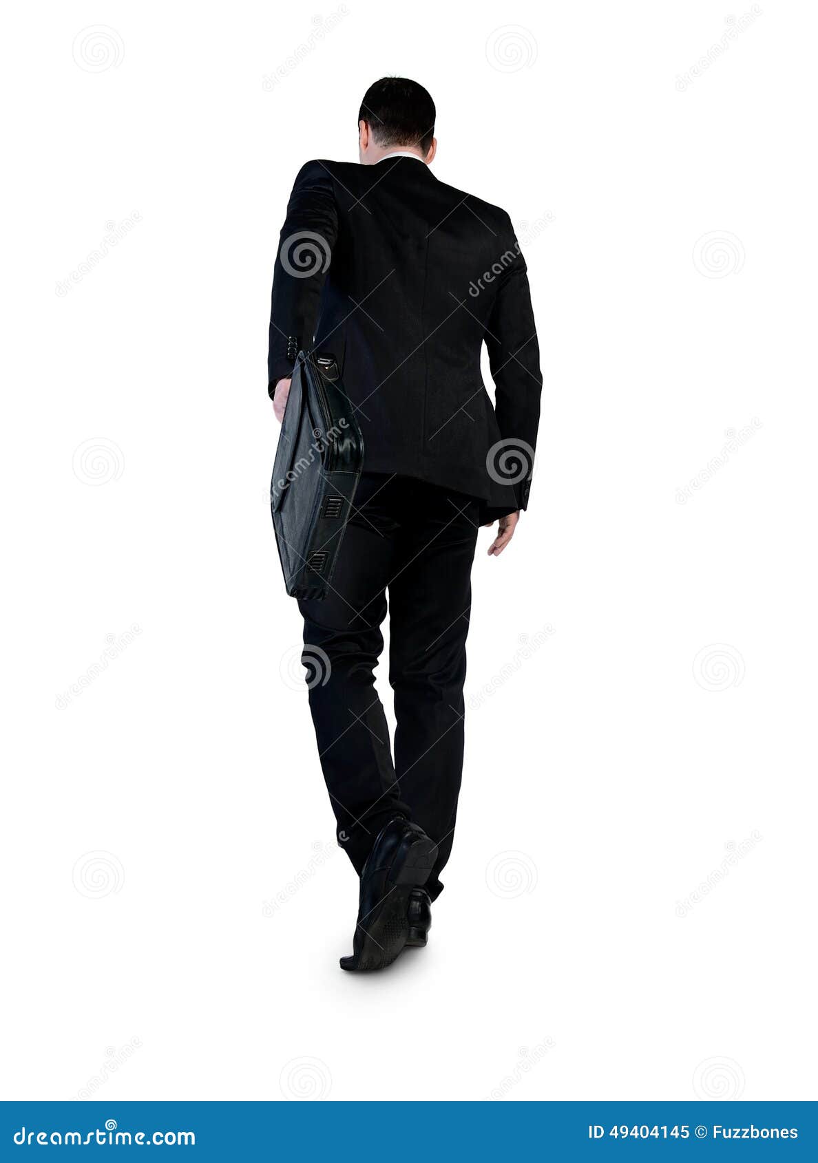 Business man walking back stock image. Image of alone - 49404145