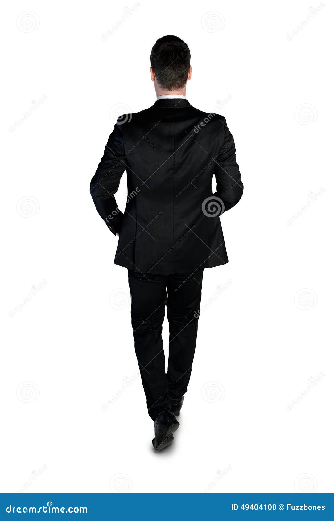 Business man walking stock photo. Image of back, professional - 49404100