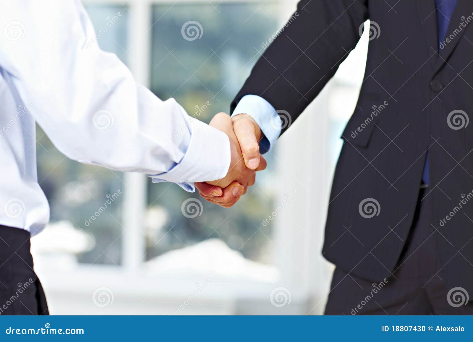 business men shaking hands