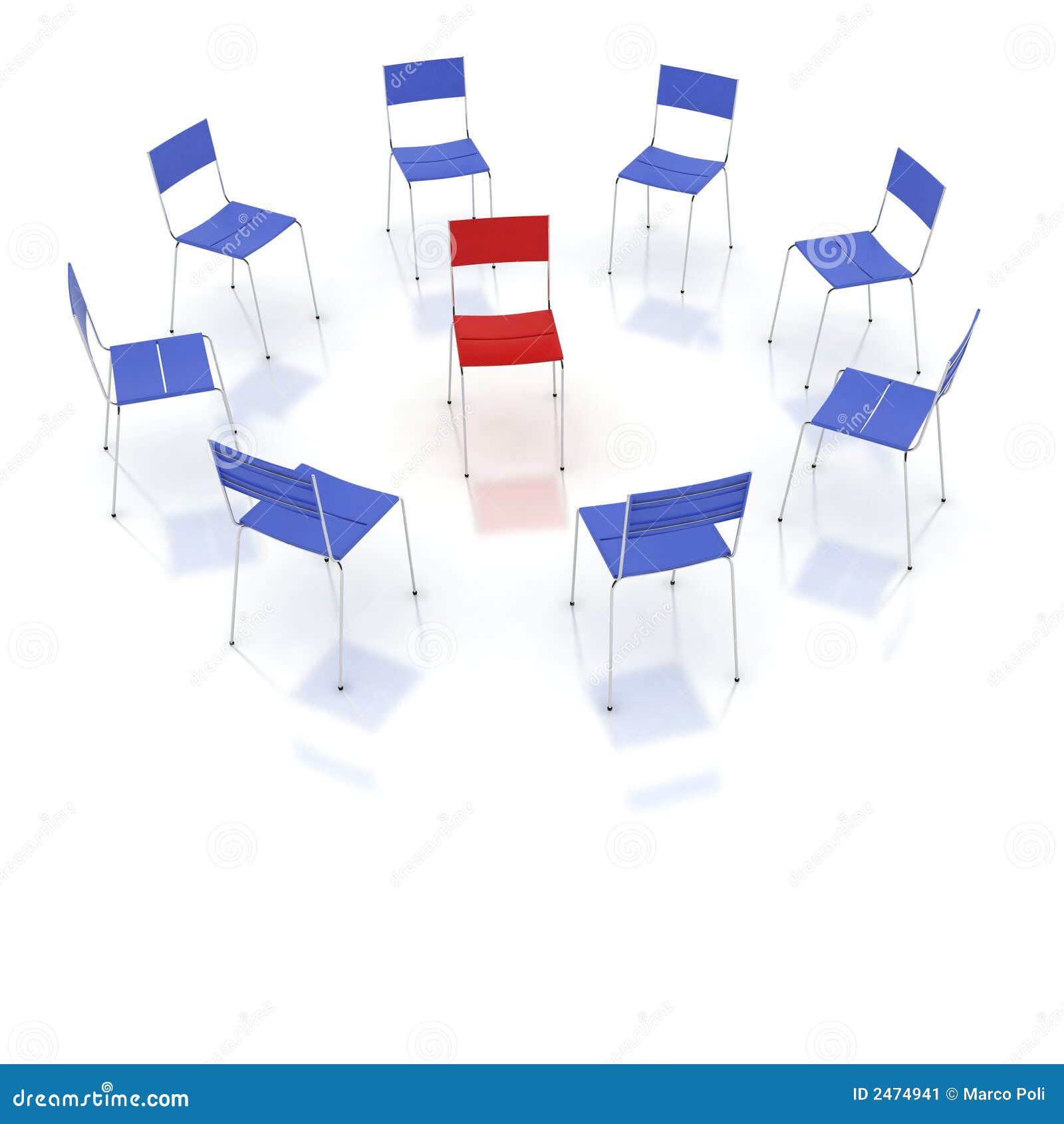 Business negotiations stock illustration. Illustration of chair - 2474941