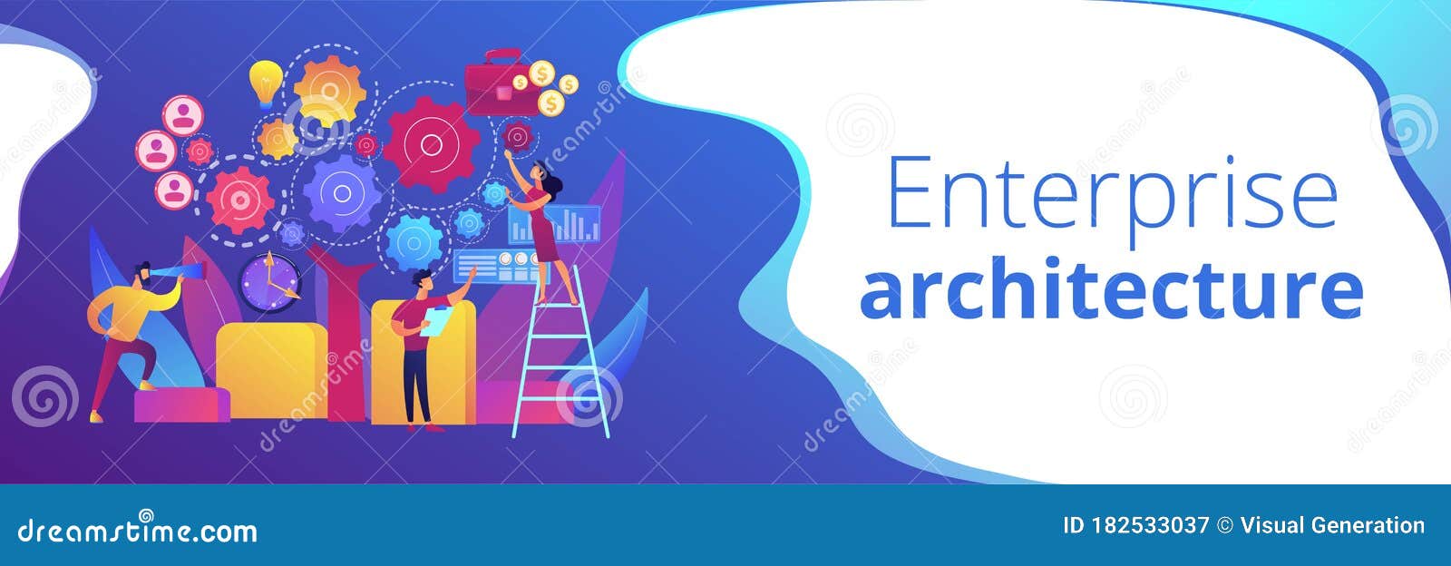 enterprise architecture concept banner header
