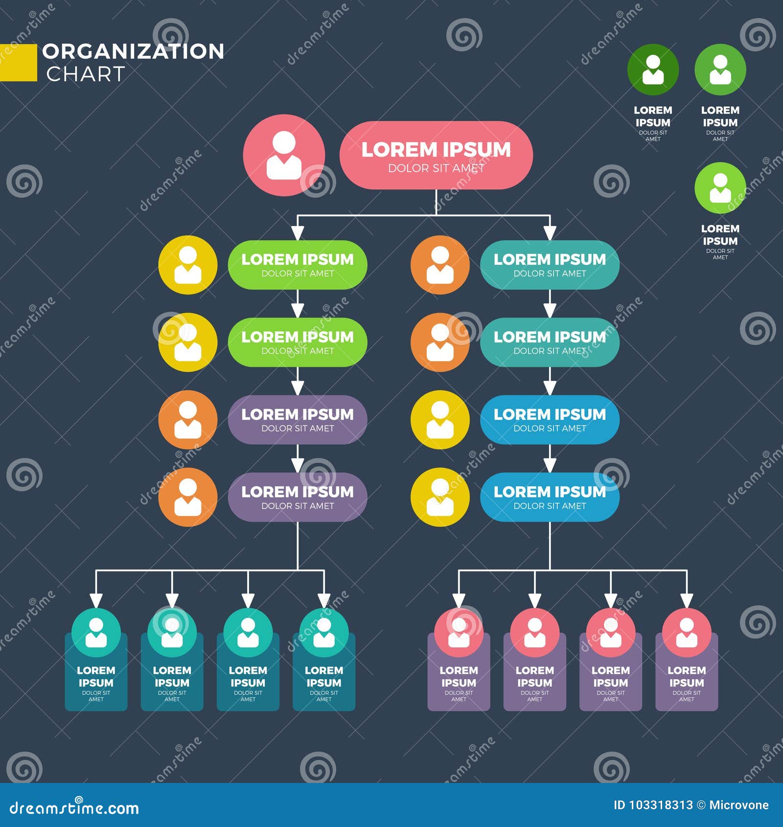 Team Based Organizational Structure Chart