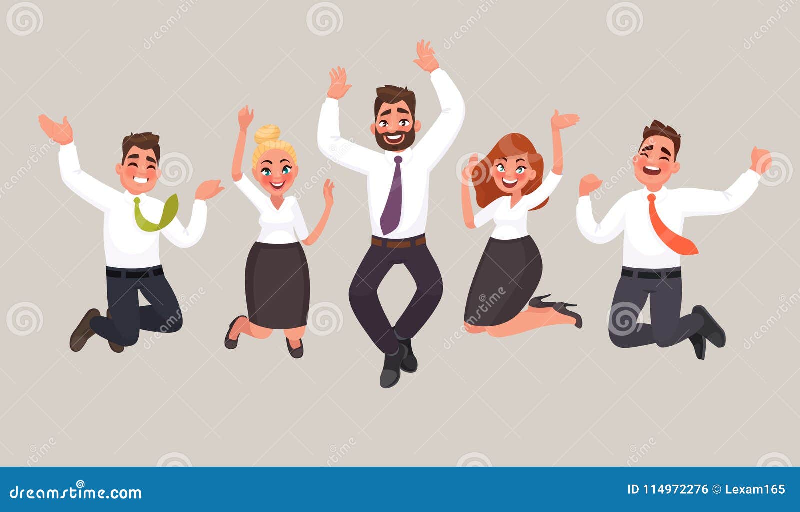 Happy Office Workers Stock Illustrations – 3,994 Happy Office Workers Stock  Illustrations, Vectors & Clipart - Dreamstime