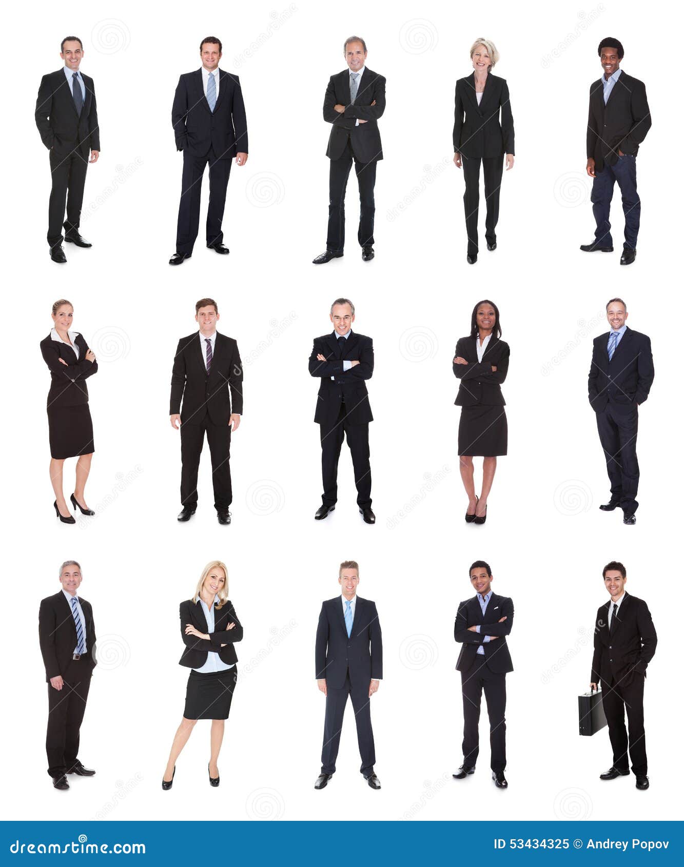 Business People, Managers, Executives Stock Image - Image of ethnicity ...