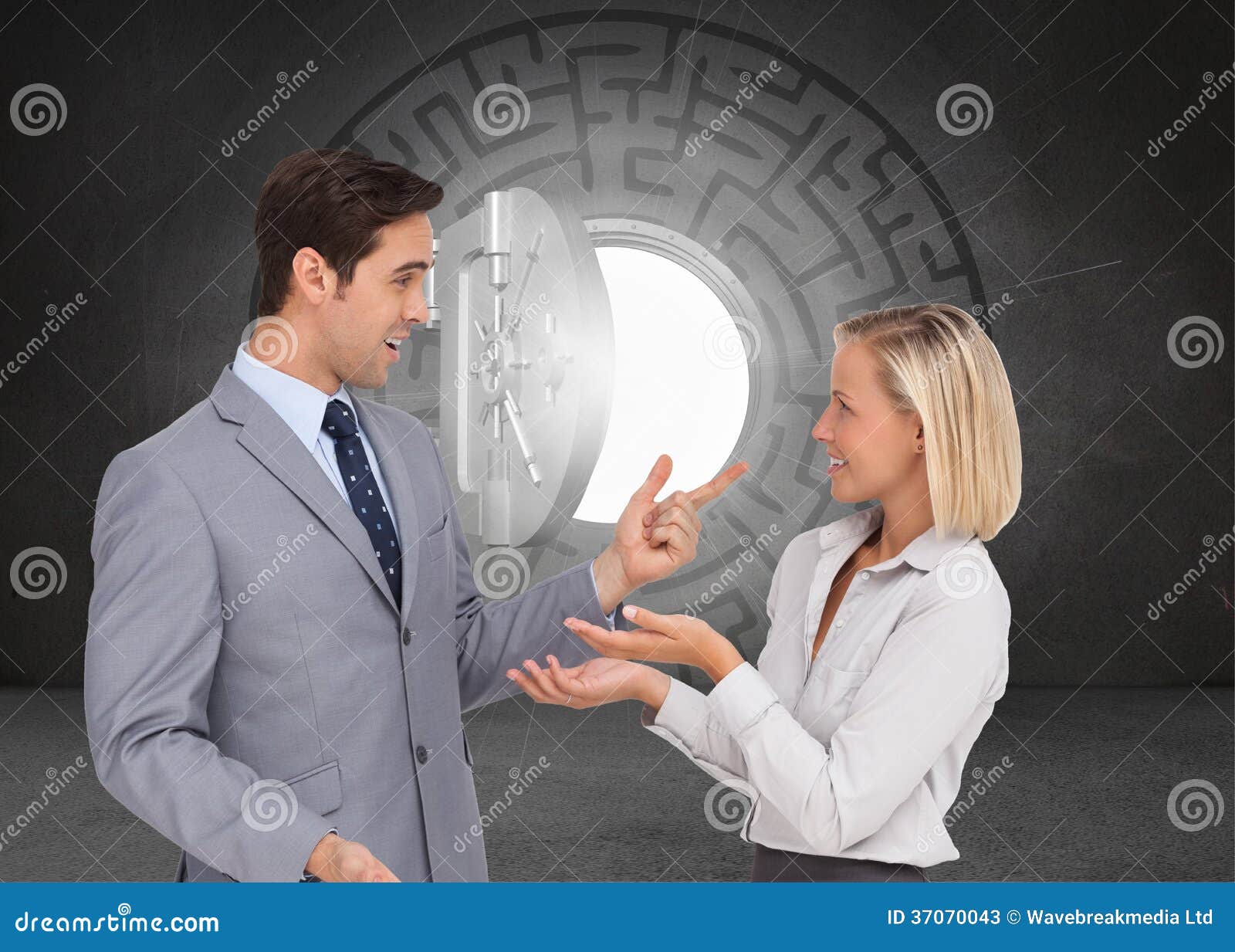 Business People Meet Each Other Stock Image Image of opportunity
