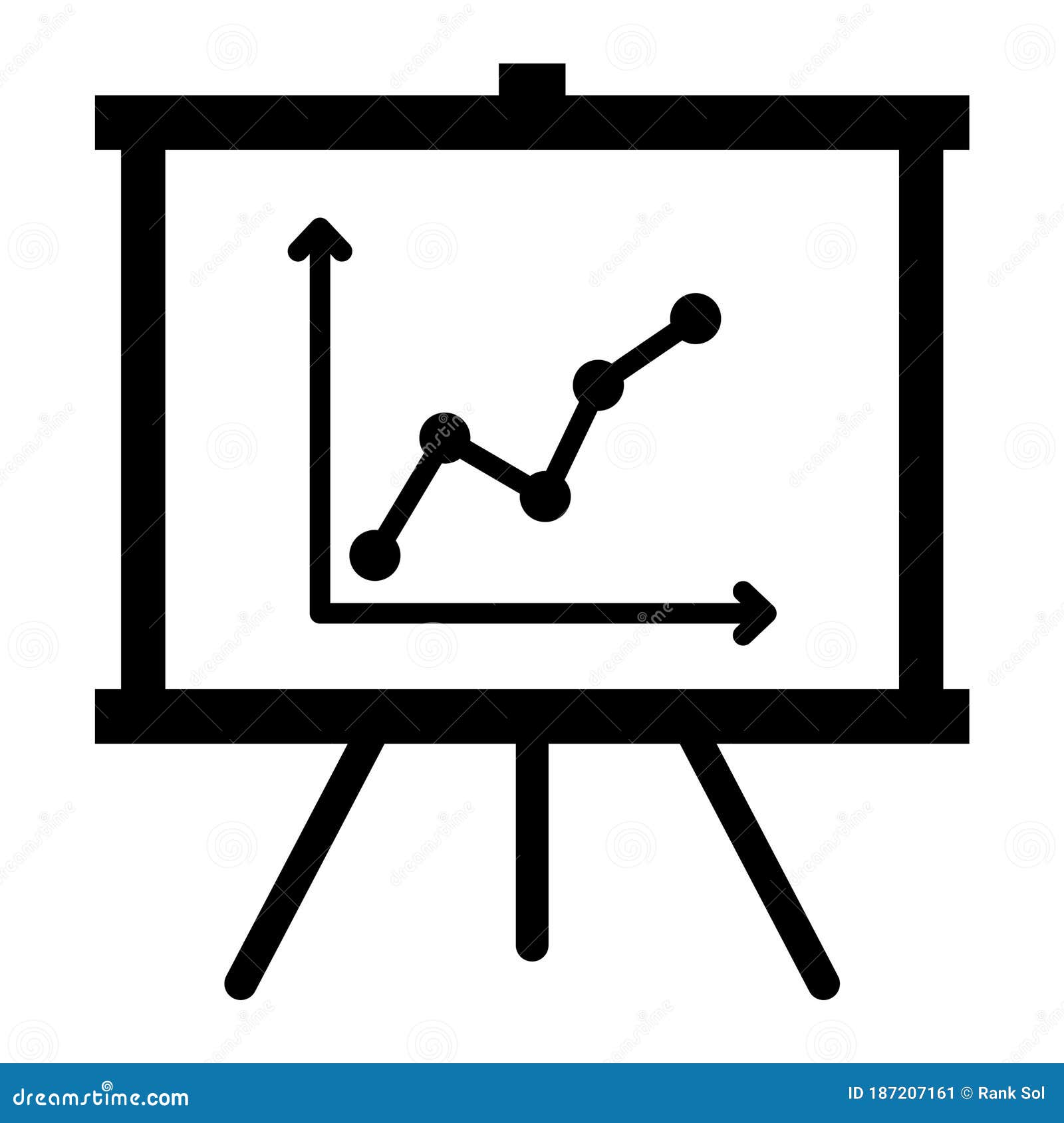 business performance  glyph style  icon which can easily modify or edit