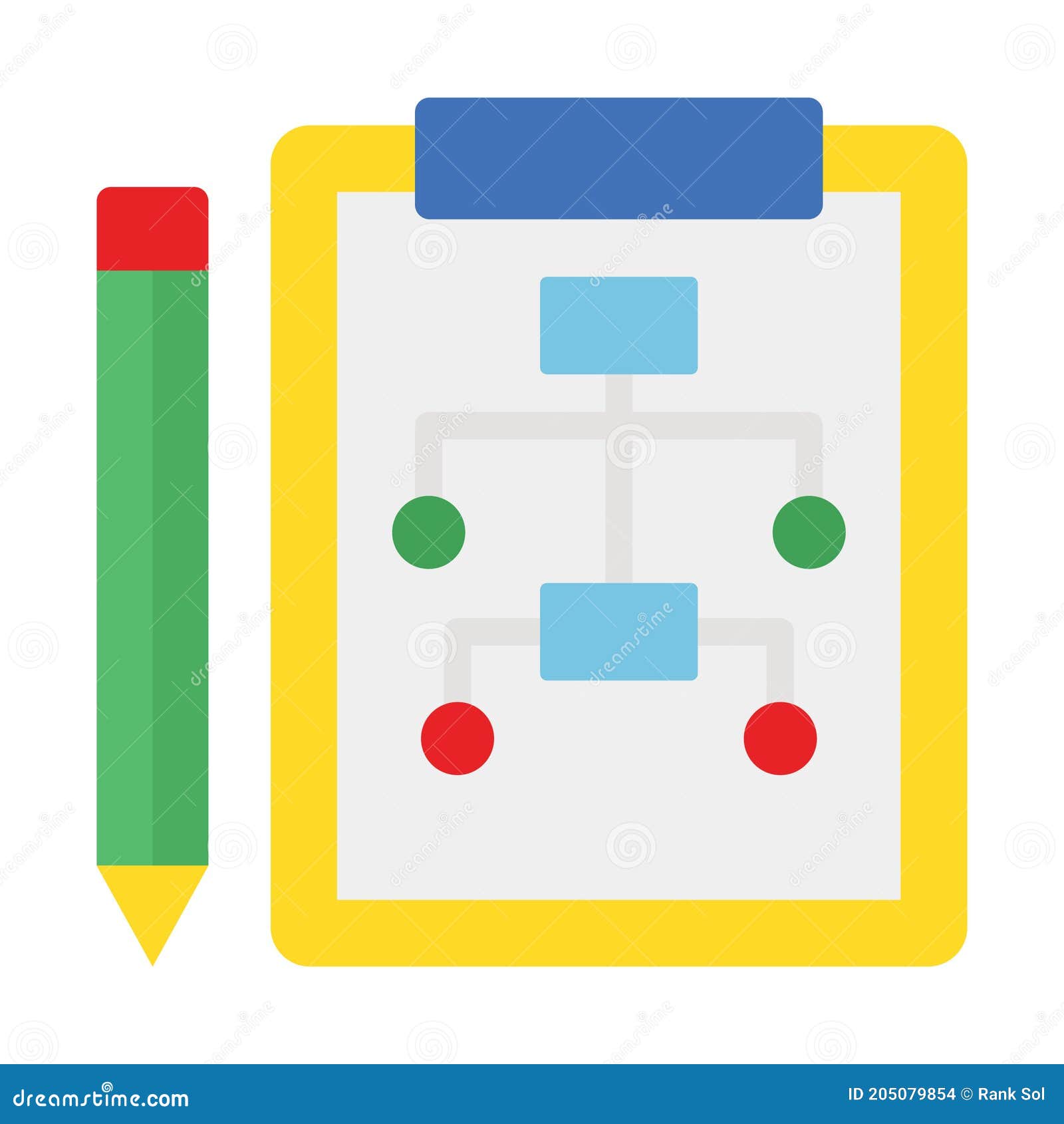 Business Planning Clipboard Vector Icon Which Can Easily Modify Stock