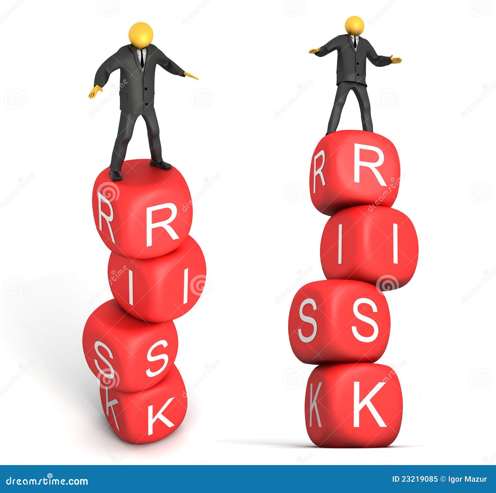 Business Risk stock illustration. Illustration of balance - 23219085