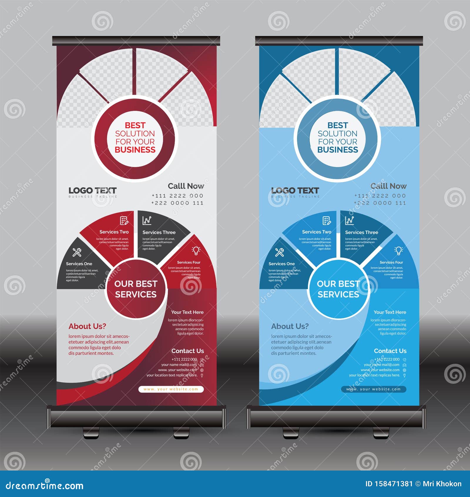 business roll up banner 