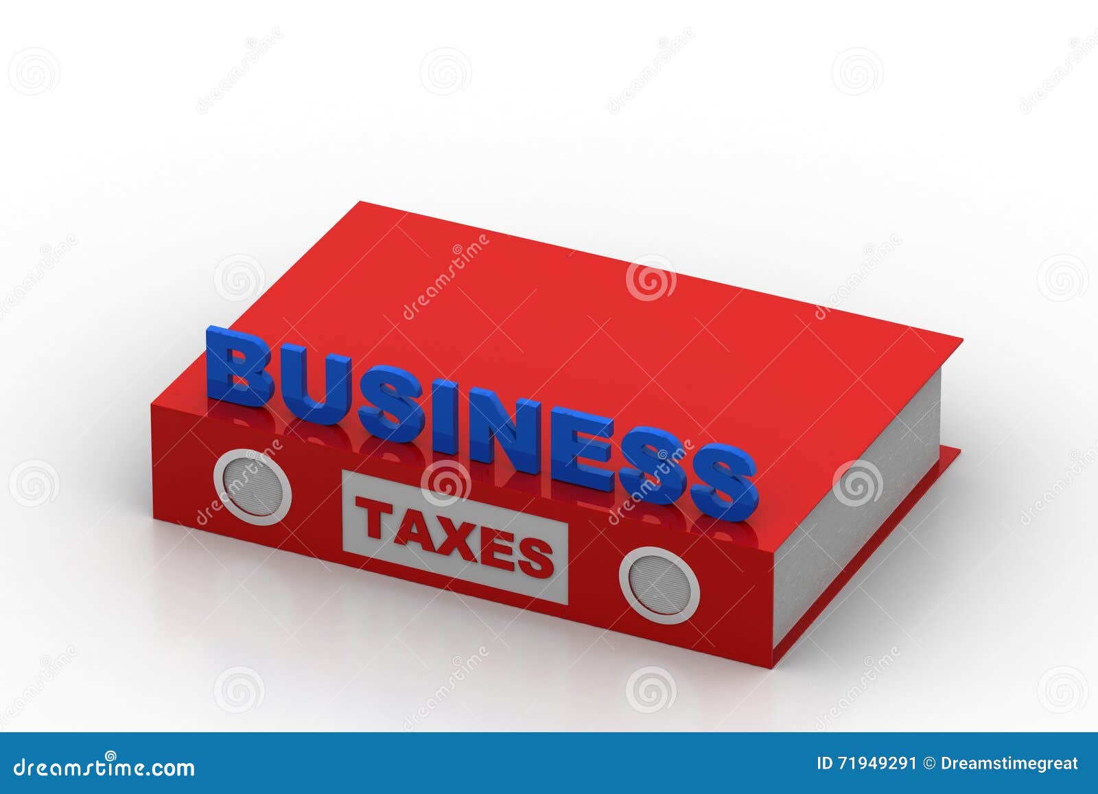 Business tax concept stock illustration. Illustration of bookkeeping