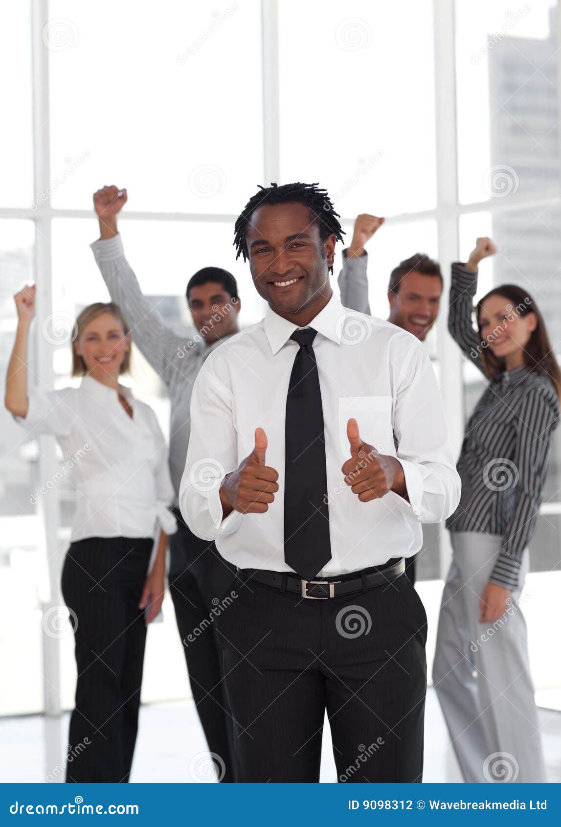 Business Team Celebrating Success Stock Photo - Image of africa ... Office Team Celebration