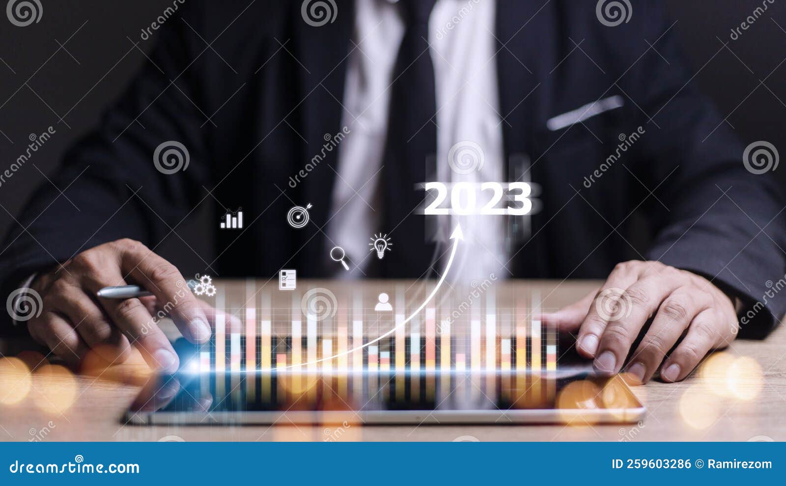 Business and Technology Target Set Goals and Achievement in 2023 New