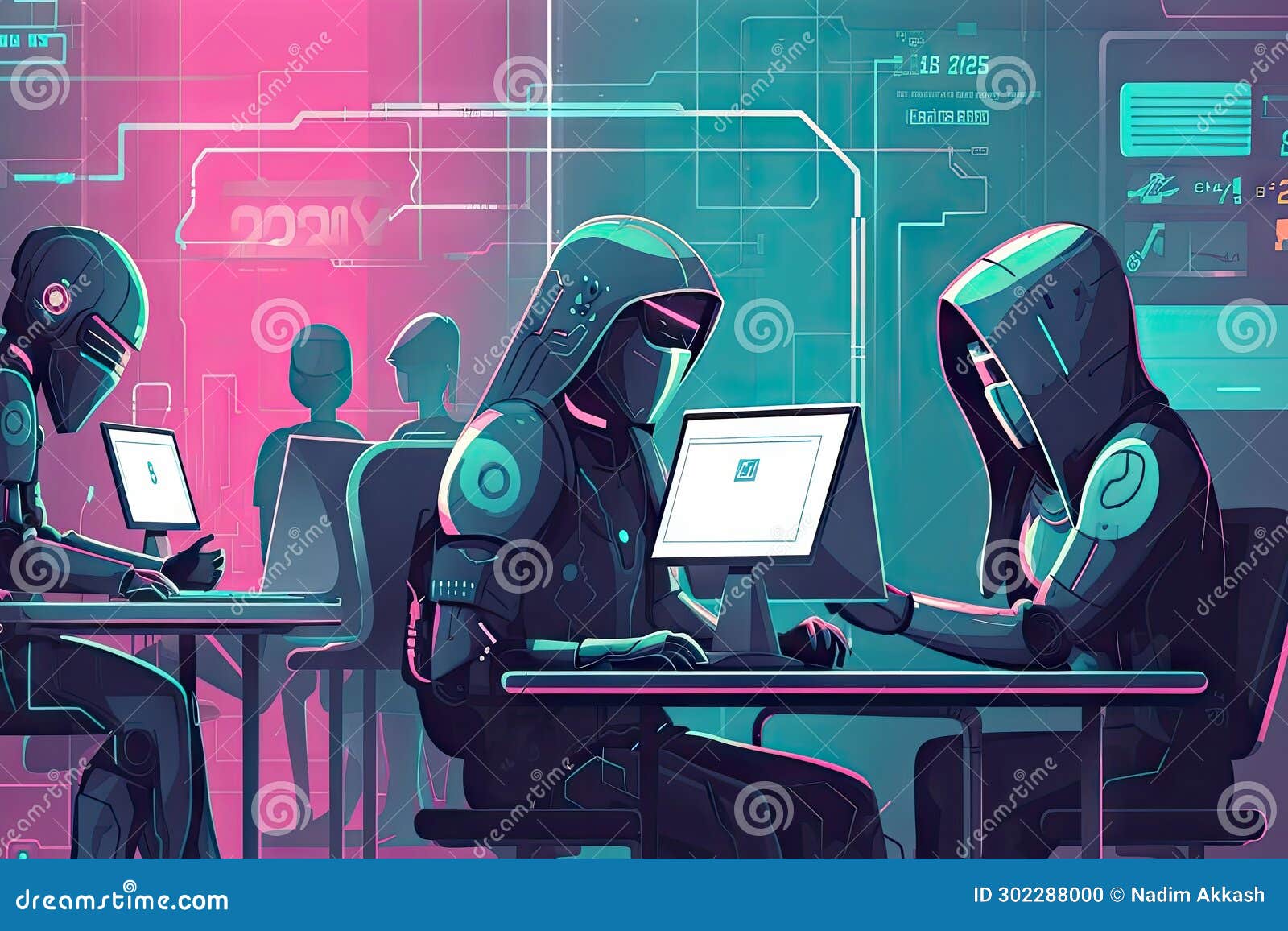 Business Technology Universe Future Scientific Fiction Robot Computer