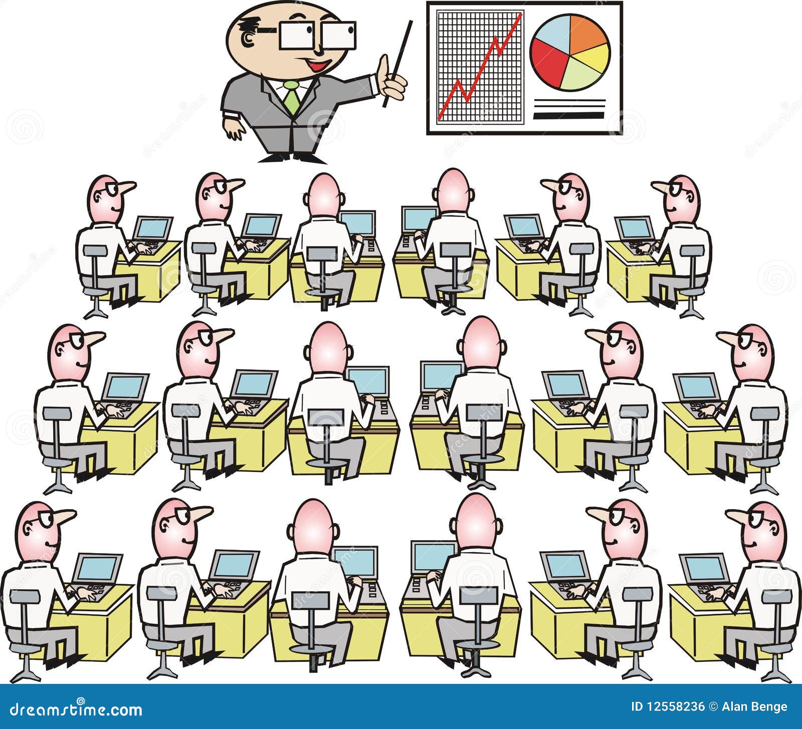 Business training cartoon stock vector. Illustration of meeting - 12558236 Business training cartoon stock vector. Illustration of meeting - 12558236