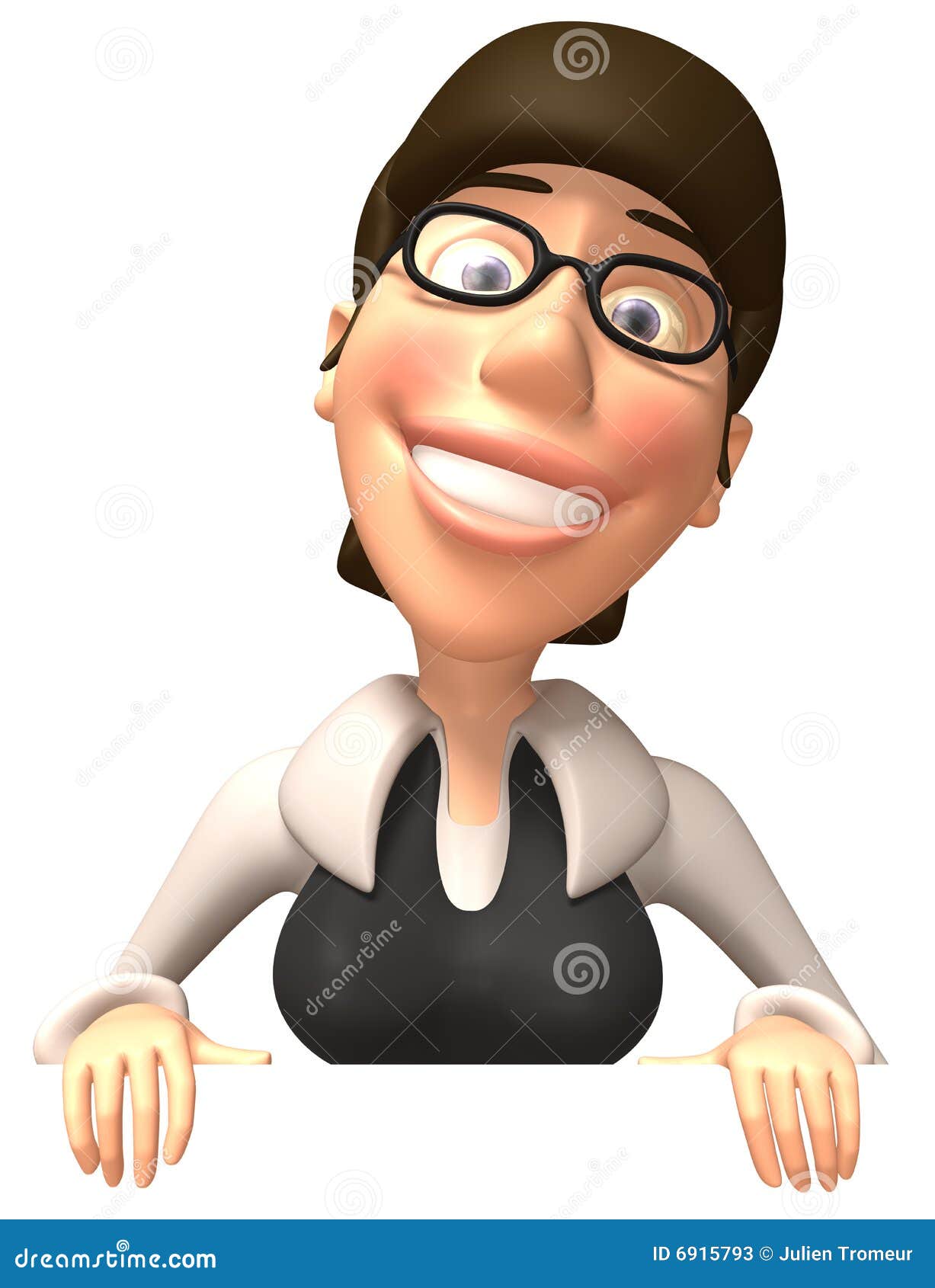  Business  woman  stock illustration Illustration of gesture 