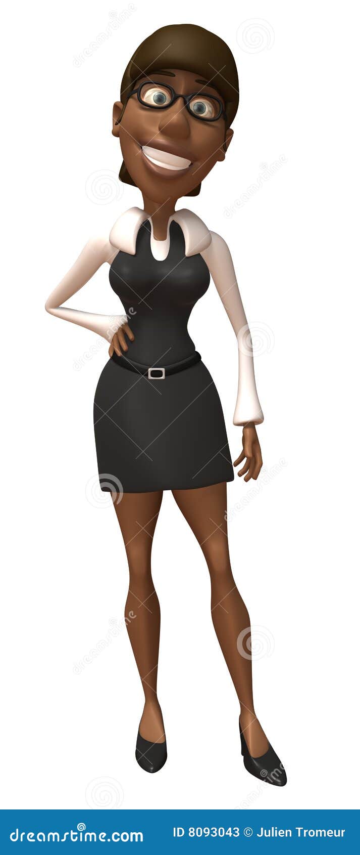 Business woman stock illustration. Illustration of style - 8093043
