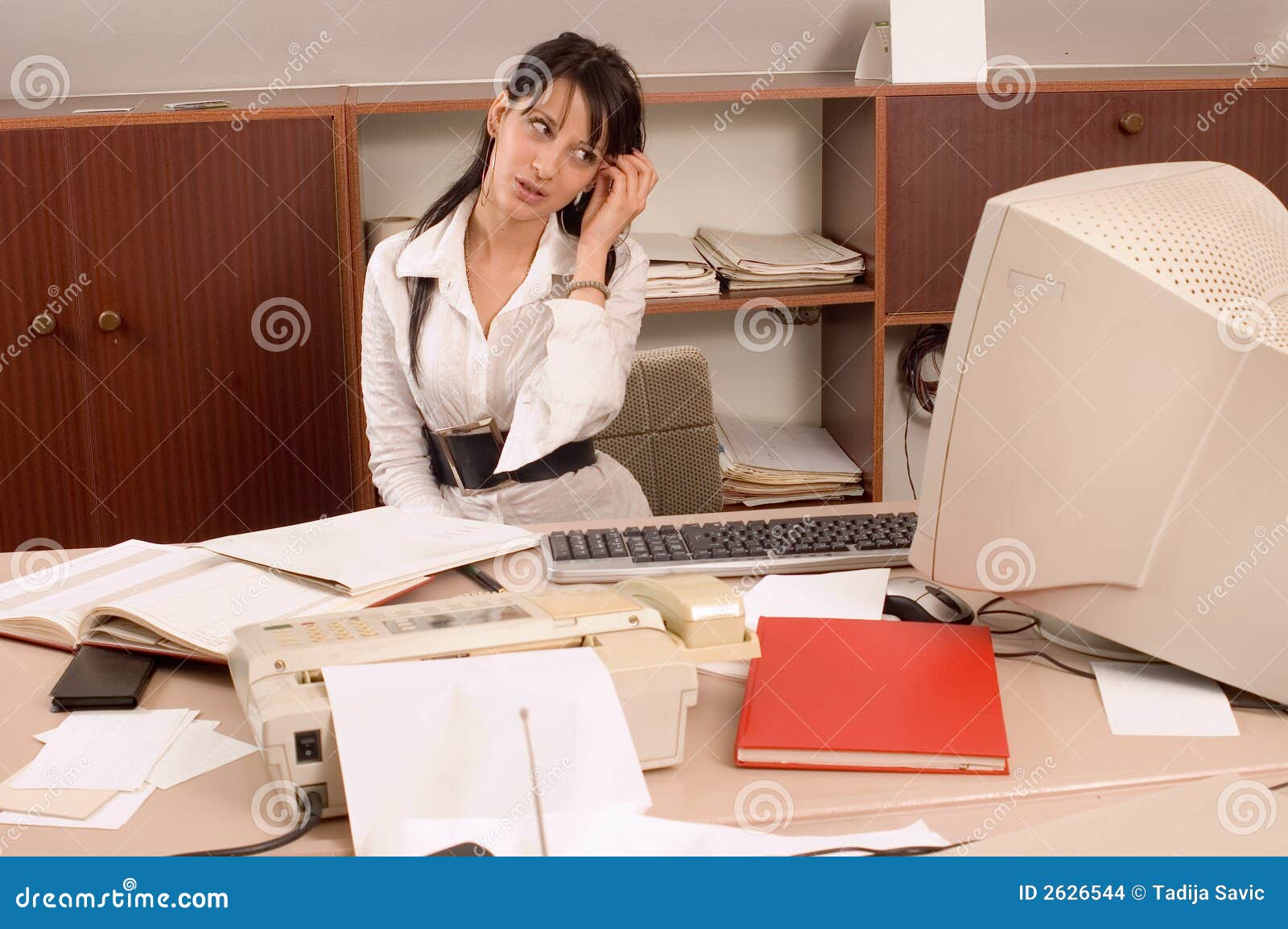 business women at office