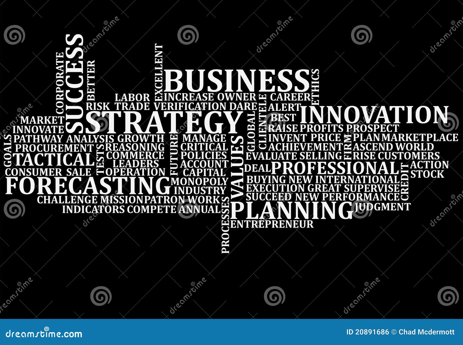 Business Words Collage Royalty Free Stock Image Image 20891686