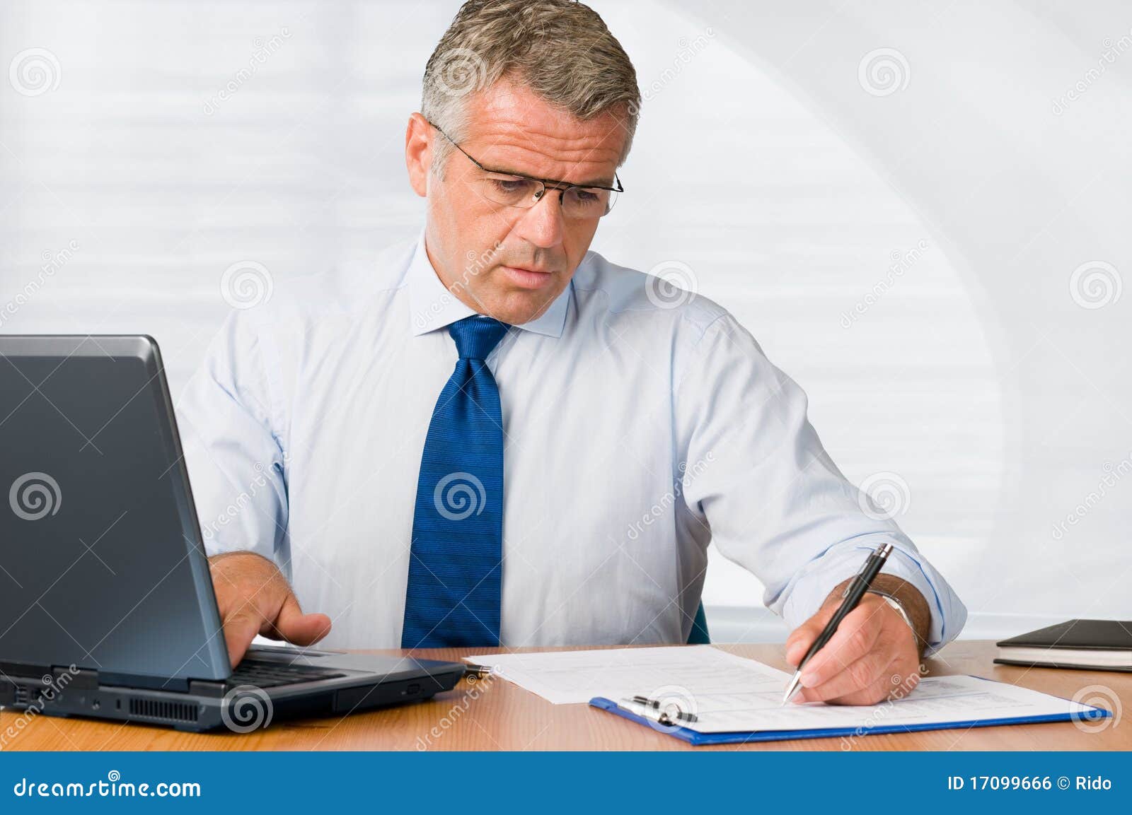 Business working stock photo. Image of copy, office, caucasian - 17099666