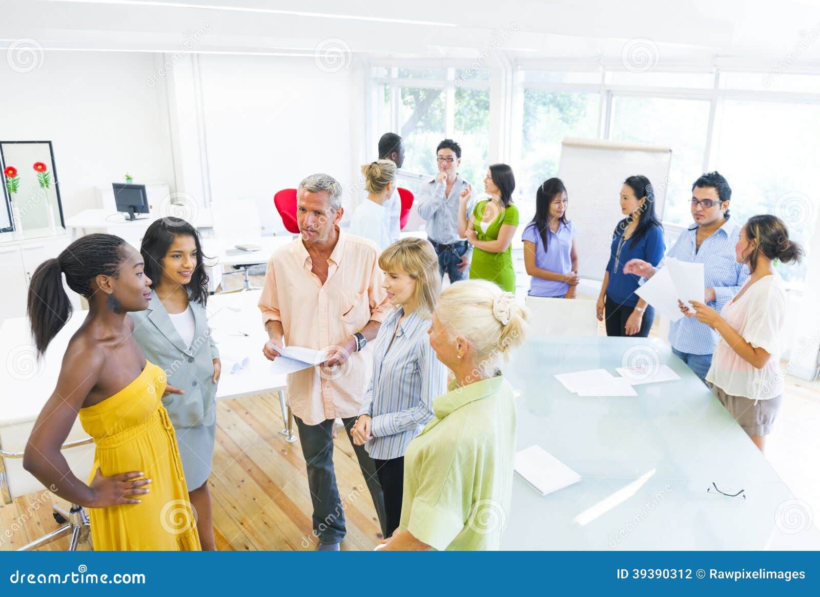 Business In The Office Stock Photo Image 39390312