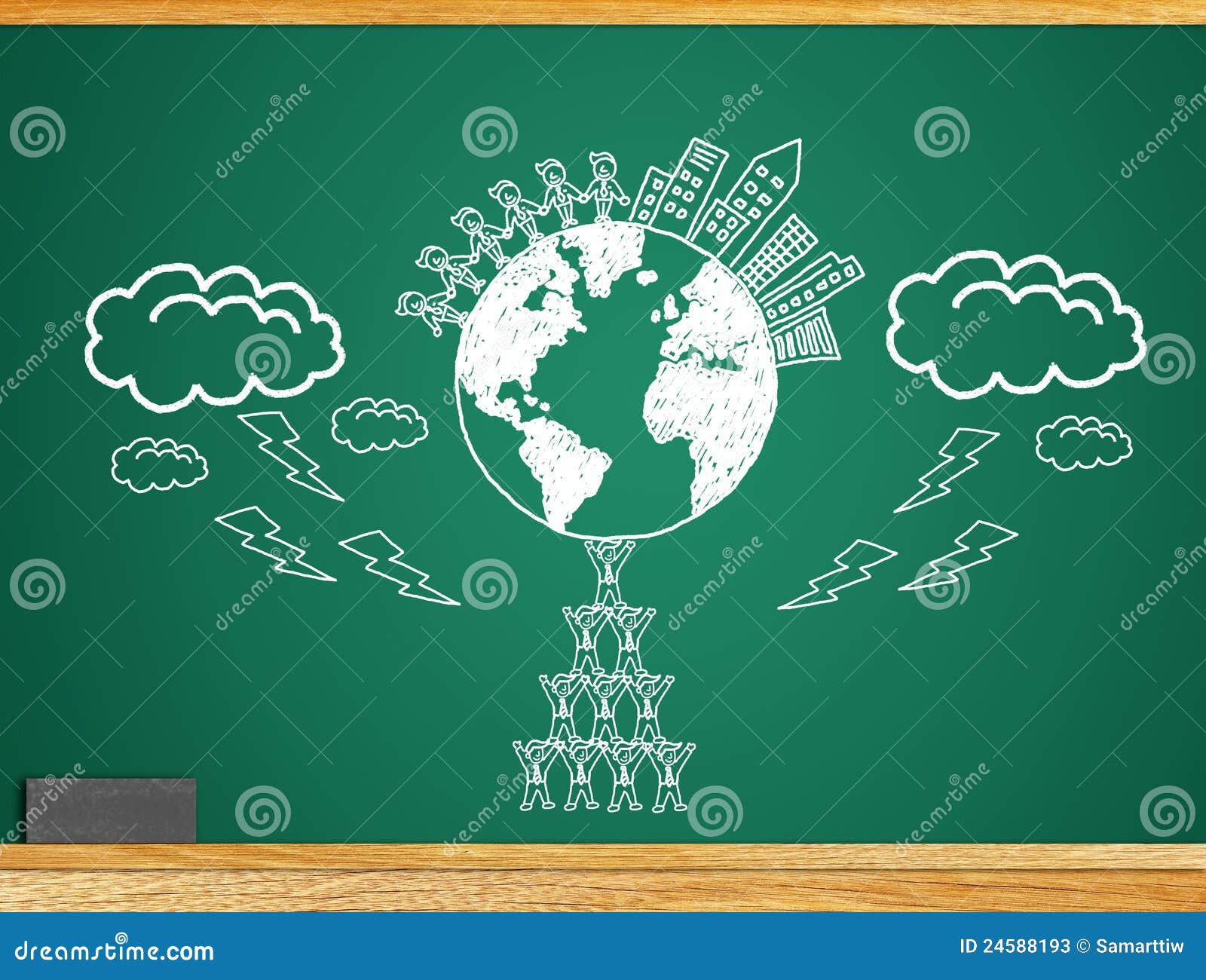 Business world. stock illustration. Illustration of future 24588193