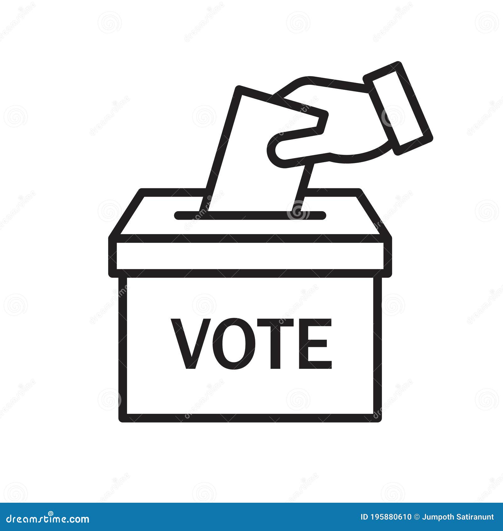 ballot box icon