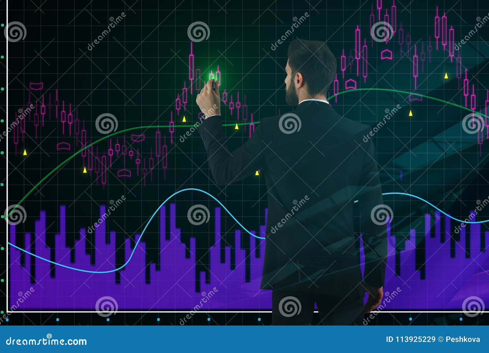 Investment Trade And Stock Concept Stock Image Image Of Future - 